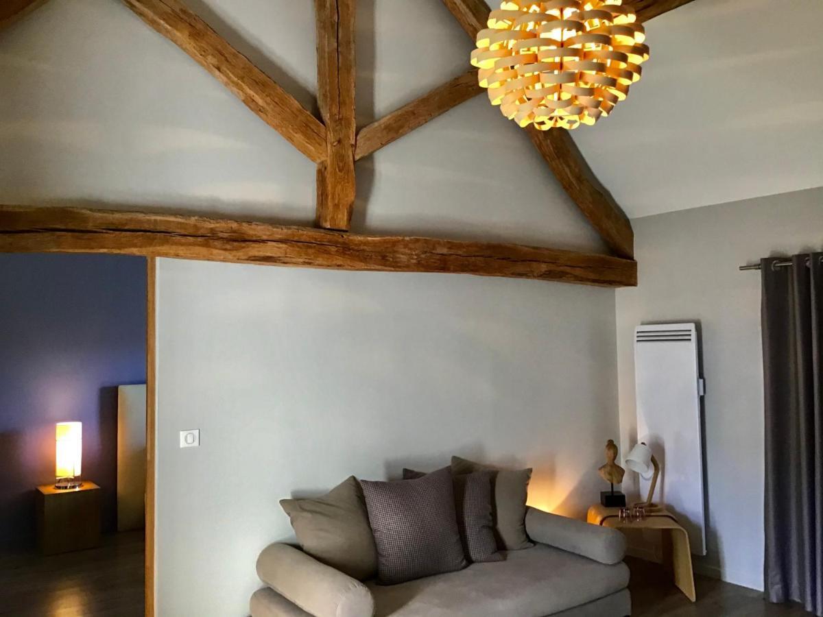 La Grange Saint Martin Bed & Breakfast Fontaine-le-Port Bagian luar foto